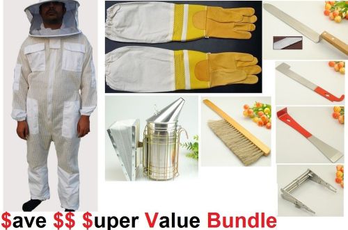 Beekeeping bee suit ventilated 3 layer mesh ultra cool breeze &amp; accesories for sale