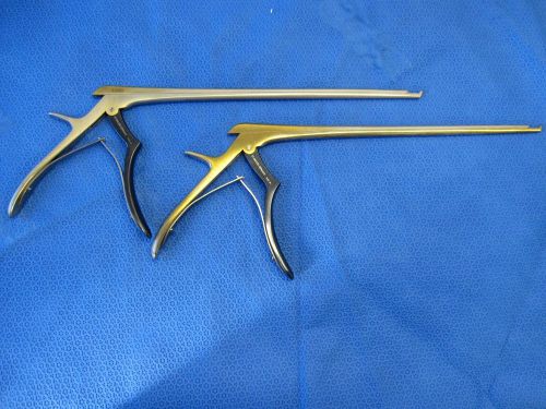 V.Mueller Z-Coat Spinal Kerrison Rongeurs set of 2, Exc condition, 3 mo warranty