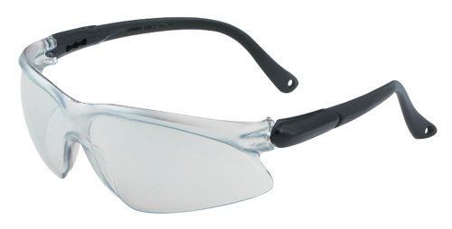 Jackson Safety 14471 V20 Visio Safety Glasses, Clear Anti-Fog Lenses with Silver