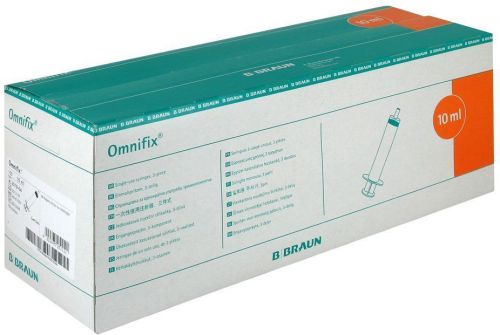 Omnifix Luer Solo (Slip) Syringe, 10ml, Box of 100