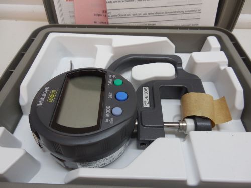 Mitutoyo 547-300S Digimatic Indicator Thickness gauge Flat anvil