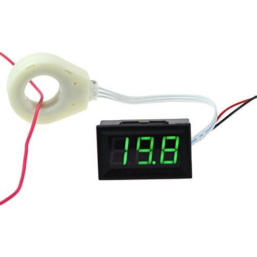 bayite DC 5-120V 100A Mini Digital Current Voltage Meter with Hall Effect Sensor