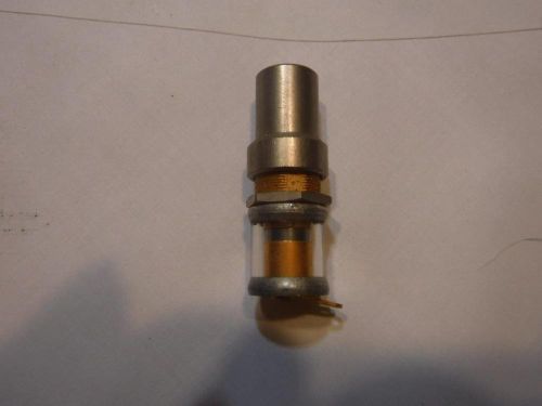 Johanson mfg. Co 1975, Variable High Voltage Glass/Air Piston Capacitor NICE !!