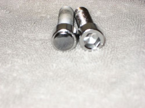 Chrome hole plug for 3/8 allen bolt pack of 20 for sale