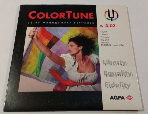 Agfa Colortune Software v. 3.02 for Mac &amp; Windows with Serial Number