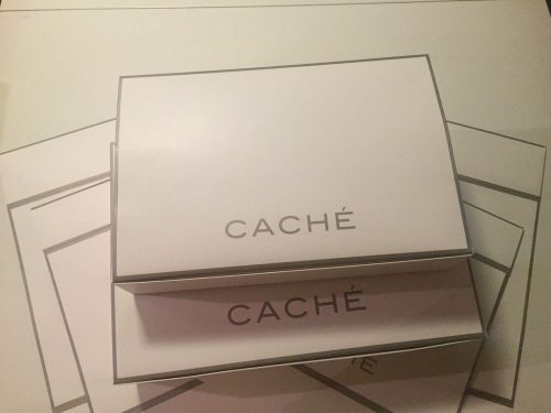 Cache Gift Boxes New White Large And Small