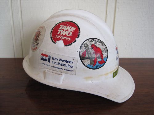 E. D. Bullard Hard Boiled construction helmet hat Exxon Bay Western, suspension