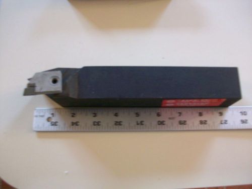 Heavy carbaloy indexable tool holder  metal lathe 9 3/8&#034; long 1 1/2&#034; square for sale