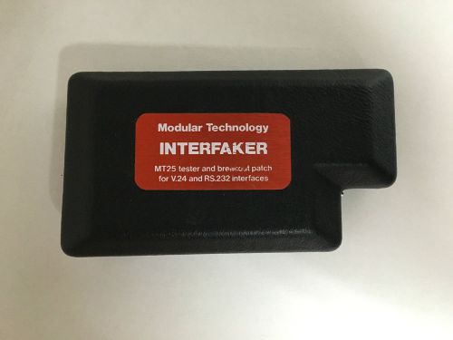 MODULAR TECHNOLOGY MT25-3 INTERFAKER 3 TEST SET