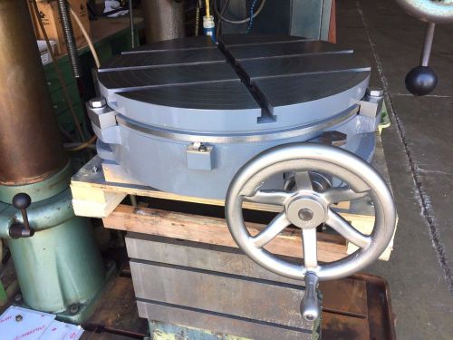 ROTARY TABLE 25&#034; VERY NICE VERY LITTLE USE
