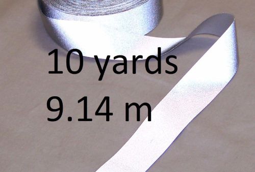 1 inch Silver Reflective Tape 3M Safety Vests Jackets 10 YARDS 2.54cm 9.14m