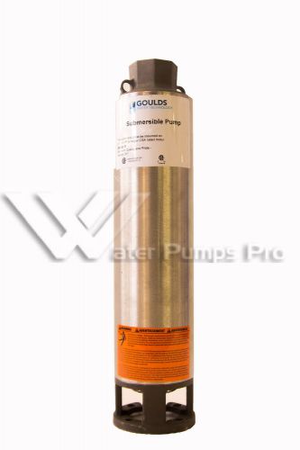 55gs50 goulds 4&#034;submersible water well pump end only 55gpm 5hp motor required for sale