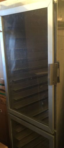 Nu vu aluminum 18 slide enclosed bakery sheet pan cabinet plexiglass doors hw-2g for sale