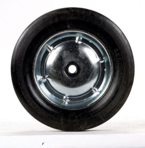 Apex hand truck replacement wheel 8&#034; x 1.75&#034; solid rubber for sale
