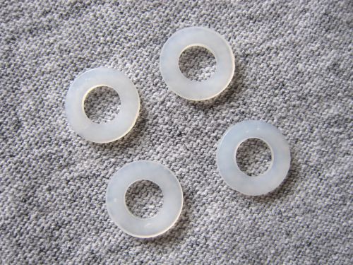U.s. seller m4 nylon flat washer, for m4 screw/bolt - free shipping for sale