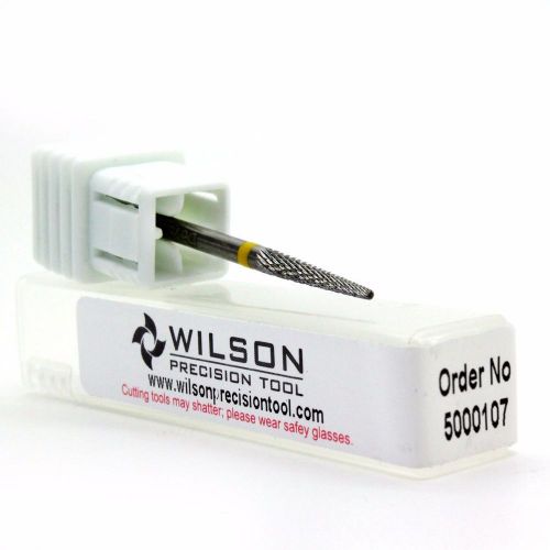 Tungsten Wilson USA Carbide Cutter HP Drill Bit Dental Nail Super Fine Cone