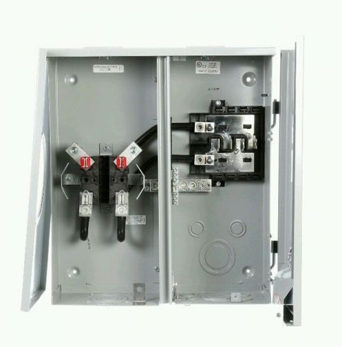 Siemens mm0406l1200rh meter breaker combo 200 amp for sale
