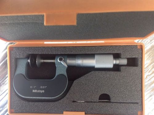 Mitutuoyo Disc Micrometer 0 - 1&#034; part 223-125 A Machinist Tool