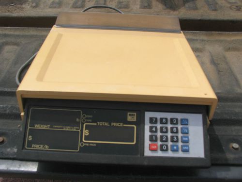 NCI WEIGH-TRONIX Model 3200  Scale Machine Commercial Restaurant