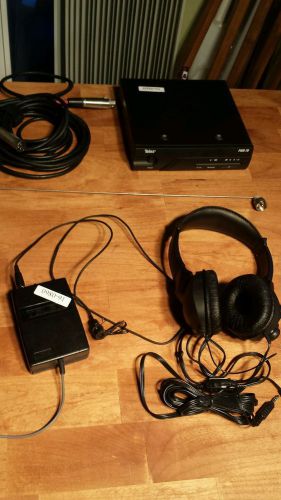 Telex FMR 70--Telex ProWireless Microphone System WT-55--Telex Headset w/ Micro