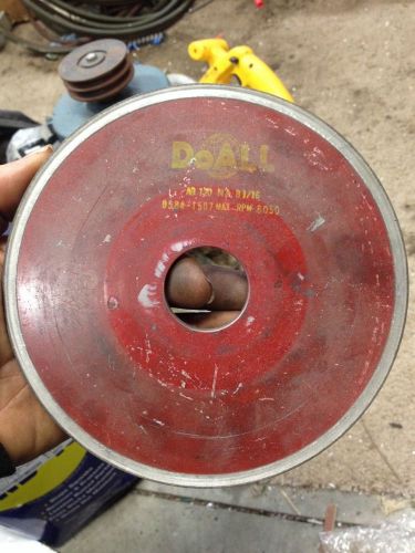 DoAll Diamond Grinding Wheel AD 120 Grit NA B1/16 Surface Tool Grinder Machinist