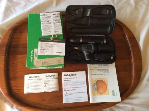 Welch Allyn Otoscope/Ophthalomscope Diagnostic Set #97200-MS New w/All Manuals