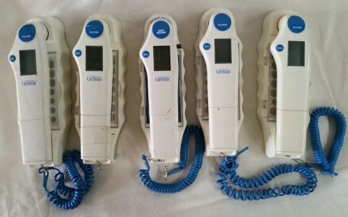 Lot of 5 First Temp Genius Temperature Infrared Tympanic Thermometer Model 3000A