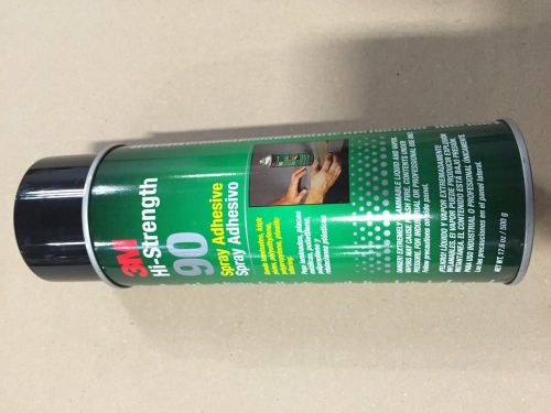 One Can only, of 3M Hi-Strength 90 Spray Adhesive 17.6 oz per Can Hi Strength