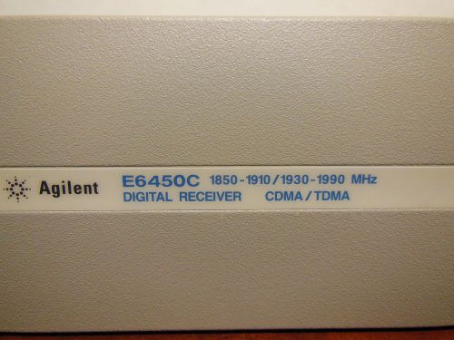 AGILENT E6450C DIGITAL RECIEVER 1850-1910/1930-1990 MHZ