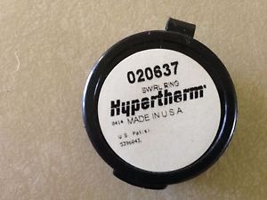 Hypertherm® Model 020637 15 - 100 Amp Oxygen Swirl Ring For PAC 180 Plasma Torch