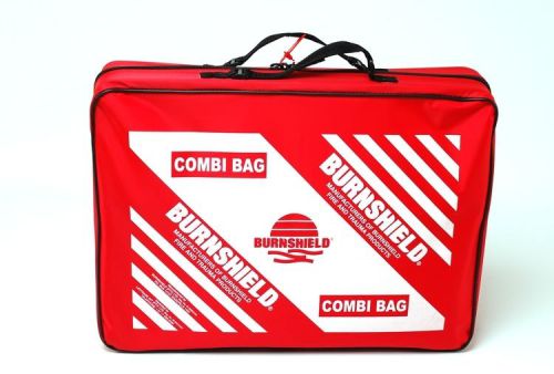 Burnshield fully stocked large combi trauma pack burn dressing &amp; first aid kit for sale