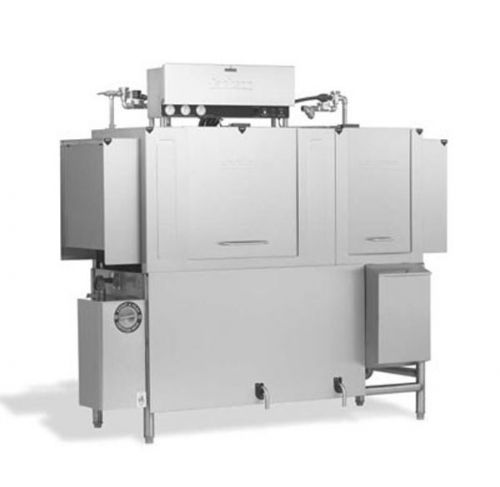 Jackson wws 248 rack/hr conveyor dishwasher 22&#034; recirculating prewash - aj-66cgp for sale