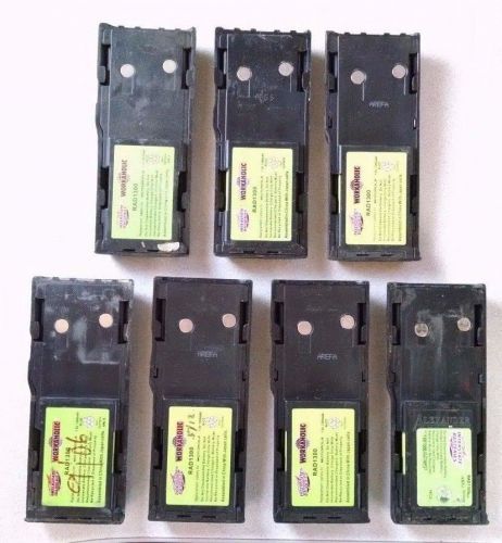 Lot of 7 Motorola Battery GP88 GP300 GP600 GTX GTX800 GTX900 LTS2000 PTX600
