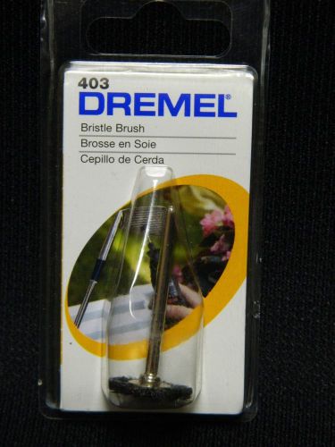 BRAND NEW Dremel 403 1/8&#034; Bristle Brush