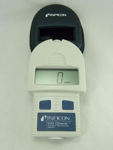 INFICON CO CHECK CARBON MONOXIDE METER 715-202-G1 USED VERY GOOD COND. 11TN45