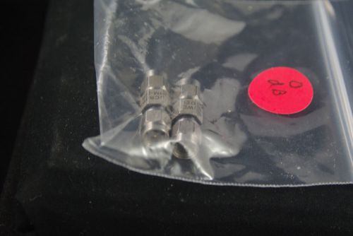 Two Midwest 0 dB SMA RF Attenuator Pads