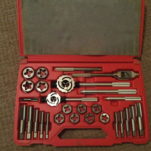 Mac Tools Metric Tap And Die Set 25 Piece 14mm Through 24mm .99 No Reserve