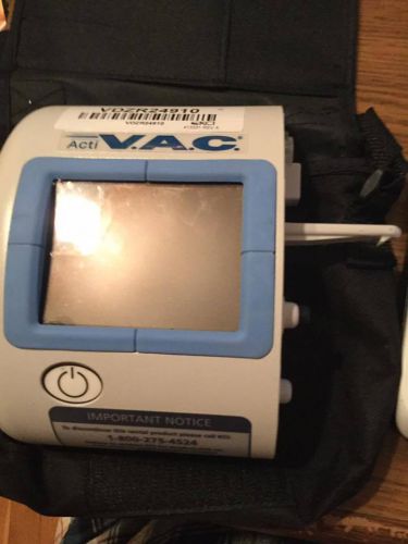 KCI ACTI VAC PRESSURE WOUND SYSTEM WITH CASE