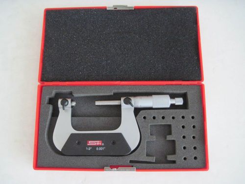 Spi 13-515-2 1-2&#034; 0.001&#034; screw thread micrometer swiss precision instruments for sale