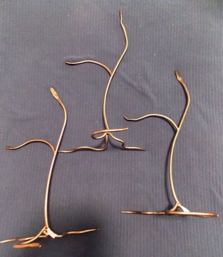 SET OF 3 JEWELRY DISPLAY METAL TREES