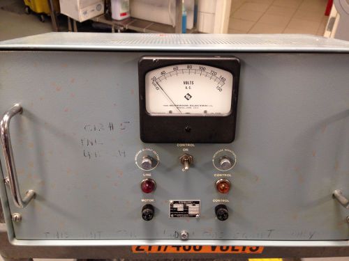 Vintage Stabiline AC Voltage Regulator/Superior electrical co.