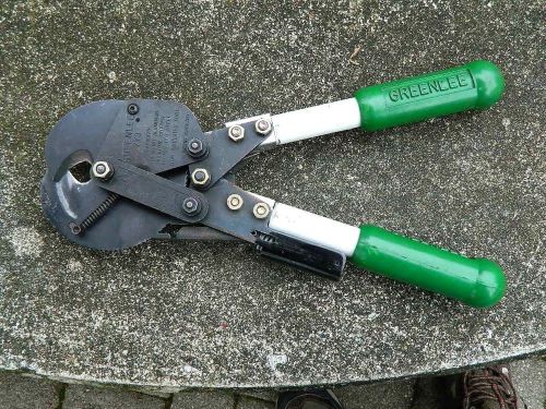Greenlee 773 high performance ratchet cable cutter for sale