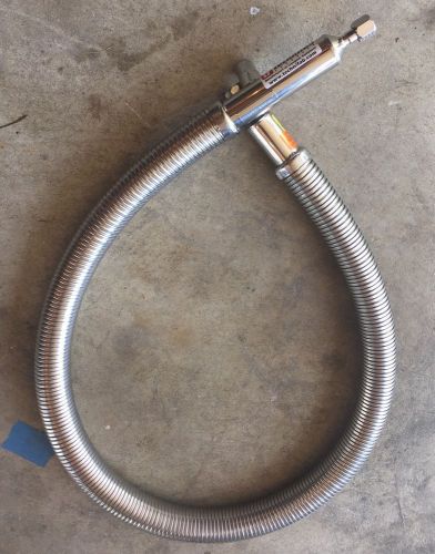 6&#039; vacuum jacketed ln2 cryogenic transfer hose for sale