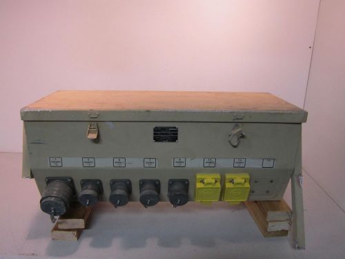 Power Distribution Panel 1R0460-1, NSN 6110012365890 120V, 60Hz, 225A, MORE INFO