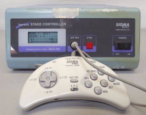 C127119 Sigma Koki Mark-202 Two-Axis Stage Controller Stepping Motor Drive