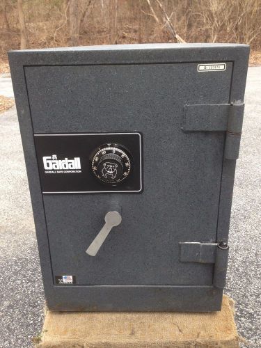 GARDALL  HEAVY DUTY COMBINATION FIRE PROOF SAFE  (USED) REDUCE $250.00
