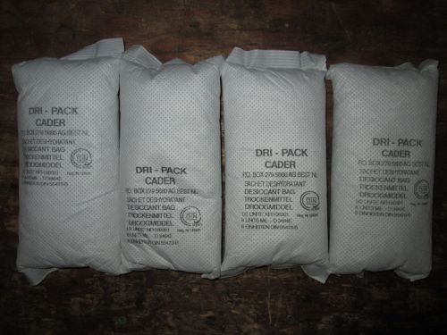 Large Clay Desiccant Bags - keep moisture from guns, rifles, ammo &amp; militaria!!!