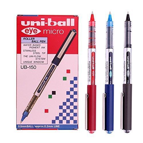 Uni-ball eye micro ub-150 gel ink pen - 0.5 mm -uni mitsubishi pencil for sale