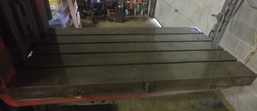 45&#034; x 26&#034; x 3&#034;  steel weld t-slotted table cast iron layout plate jig weld for sale
