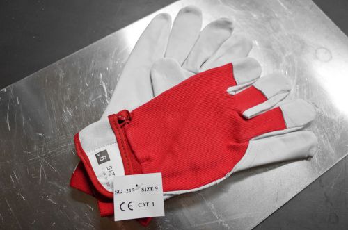 TIG MIG Argon Soft Goat Leather/Cotton Welder Welding Gloves